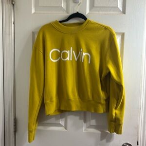 Calvin Klein cropped crew neck